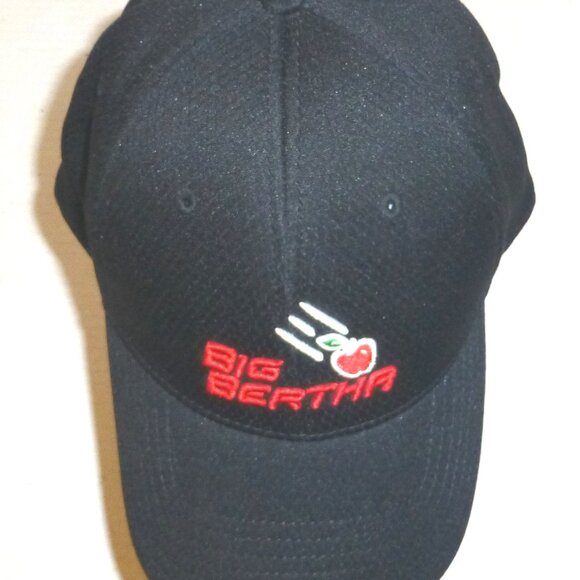 Callaway Big Bertha Falling Apple Hook & Loop Adjustable Hat Black PLEASE READ - Picture 3 of 8